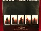 ULTRAVOX Systems Of Romance  1981 UK Vinyl LP + INNER EXCELLENT CONDITION
