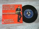 sp 45t germany 345 711  JOHNNY HALLYDAY ma guitare+1 (chante allemand)