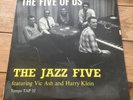 The Five Of Us THE JAZZ FIVE Feat Vic Ash & Harry Klein VINYL LP TEMPO TAP 32