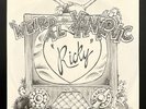 WEIRD AL YANKOVIC Ricky RARE PICTURE SLEEVE+45 Scotti Bros 1983 VG+/VG+