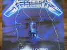 Metallica - Ride The Lightning Korea LP Vinyl With Insert 1989