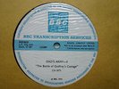 DAD'S ARMY - BBC TRANSCRIPTION DISC : The Battle Of Godfrey's Cottage LP (A++)