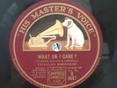 Tallulah Bankhead 78 Rpm HMV 3687 RARE   N- clean & smooth player.