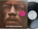 JIMI HENDRIX: War Heroes 1972 US Reprise White Label PROMO LP Highway Chile