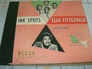 Ella Fitzgerald & The Ink Spots / Rare Souvenir Album A-657 / 3 Shellacs are EX
