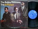 BOBBY TIMMONS TRIO In Person LP RIVERSIDE RLP 391 US 1961 DG MONO Ron Carter