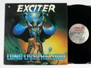 Exciter - Long Live The Loud LP  Combat MX 8023 - Original Pressing