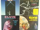 Elvis Presley- Moody Blue, Raised On Rock, Aloha From Hawaii, In Person- 4 LPs