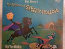 The Legend Of Sleepy Hollow And Rip Van Winkle LP Walt Disney 1963 Green Label