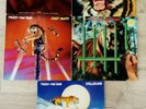 FIVE Tygers Of Pan Tang LPs - Wild Cat Best Of The Cage Crazy Nights Spellbound