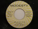 VG Elaine Moore Life Is For Living 45 RARE 197? MODESTY FIRST PRESS  Roots Dub