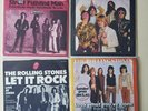 Rolling Stones 4x 7' Street Fighting Man Jumpin Look What Let It Rock Germany