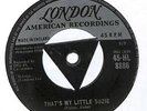 Ritchie Valens That's My Little Suzie UK 7