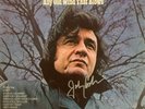 Johnny Cash Autographed Album