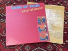 1979 Gang of Four Entertainment LP, Classic, first pressing, EMC 3313 VAX 5659