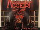 ACCEPT. RESTLESS & WILD LP. 1983 Portrait Records BFR-39213 Heavy Metal- Rock.