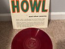 ALLEN GINSBERG - Allen Ginsberg Reads Howl & Other Poems -  Red vinyl  Excellent
