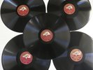 78 rpm  TCHAIKOWSKY - BENNO MOISEIWITSCH concerto 1 , 5 x 12