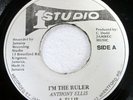 ANTHONY ELLIS 45 I'm The Ruler/Version VG+ on Studio 1 reggae jamaica soul c4338