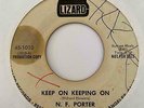 Northern Soul 45 N.F. PORTER Keep On Keeping On Lizard Promo HEAR Classic