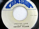 ERNEST WILSON 45 Undying Love/Version VG+ on Coxson reggae jamaica soul c4379