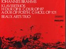 BRAHMS Piano Trios BEAUX ARTS TRIO Philips 802747 2LP Box Red/Silver HR2 1973