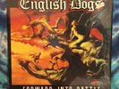 English Dogs LP Forward Into Battle COMBAT CORE Original (1986) Punk THRASH Rare