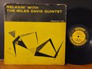 Relaxin' With The Miles Davis Quintet Prestige RVG John Coltrane Red Garland LP