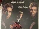 Rare Eddie Cochran Singing To My Baby Lp Plum London In Vg++ Condition