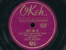 78tk-Jazz-OKEH 6134-Billie Holiday-(Let's Do it/Georgia on my Mind)