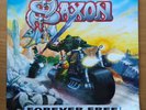 Saxon : Forever Free - UK rare vinyl heavy metal album Warhammer 1993