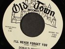 DONALD HEIGHT: i'll never forget you / crazy little girl OLD TOWN 7