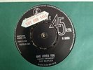 THE BEATLES - SHE LOVES YOU  rare UK 1963 PROMO SAMPLE / BEAT / 1ST PRESS /VG+