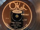 Okeh 8713 Victoria Spivey w LOUIS ARMSTRONG 5 FUNNY FEATHERS Jazz 78rpm 1929 E-