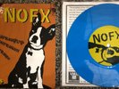 NOFX 13 Stitches b/w Glass War Blue Vinyl 7” RARE OOP Played Once