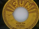 45 RPM ROCKABILLY, ELVIS PRESLEY MYSTERY TRAIN / I FORGOT TO REMEMBER TO FORGET