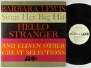 Barbara Lewis - Hello Stranger LP - Atlantic Mono PROMO