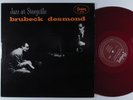 DAVE BRUBECK/PAUL DESMOND Jazz At Storyville FANTASY LP mono red wax  