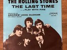 The Rolling Stones - The Last Time - RARE US 45 rpm PICTURE SLEEVE London