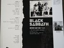 Black Sabbath  Never Say Die tour 1978 2lp color vinyl w/poster  Brand new mint