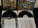 CRYPTIC SLAUGHTER /SPEAK YOUR PEACE 1990 + MONEY TALKS 1987- 2 LPs in NM-VG+/RAR