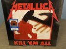 Metallica Kill Em All Vinyl On Jump In The Fire Red Wax. Sealed Mint