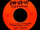 GENE TOWNSEL Mr. Boon Tang / Can't Stop 45 AH-LA-VI R3159 Northern Soul Funk NM