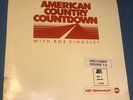 American Country Countdown #881-1 Jan 2 1988  Bob Kingsley 4 hour MINT LPs
