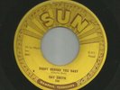 ROCKABILLY - RAY SMITH -  RIGHT BEHIND YOU BABY  - HEAR -1958 SUN 298
