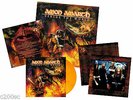 AMON AMARTH - VERSUS THE WORLD, 2017 EU ORANGE/RED MARBLED vinyl LP, 500 COPIES
