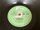 Cyril Diaz and orchestra, shaver man, tell me mama 78 Kay calypso