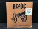 (B) AC/ DC / LP / FOR THOSE ABOUT TO ROCK / MASTERDISK / 1981 / DISC IS (VG+)