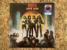 Kiss Love Gun Walmart Exclusive Tangerine Aqua Splatter Colored Vinyl NEW