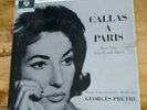 MARIA CALLAS A PARIS PRETRE ORIG UK 1ST PRESS COLUMBIA 1963 SAX 2503 B/S EX-